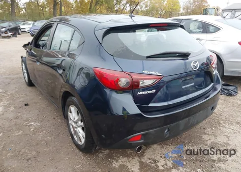 2014 Mazda Mazda3 I Touring z USA, uszkodzony, nr VIN JM1BM1L7XE1173327